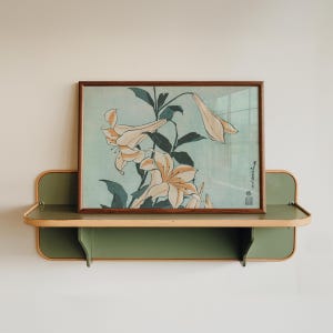 Japanese Art, Lilies by Katsushika Hokusai, Japan Print, Botanical Japanese Wall Art, House Decor, Floral Wall Art Prints, Japan Art