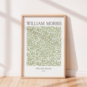 Willow Bough William Morris Print, Vintage Museum Art Print, Wall Decor Gifts, Housewarming Gifts, Gift For Her, Unframed