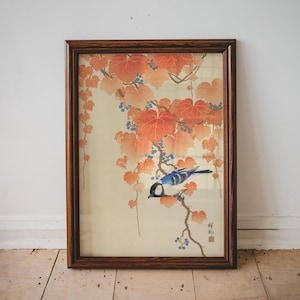 Vintage Japanese Art, Ohara Koson, Bird Art, Japanese Wall Art, House Decor, Wall Art Prints, Japan Art