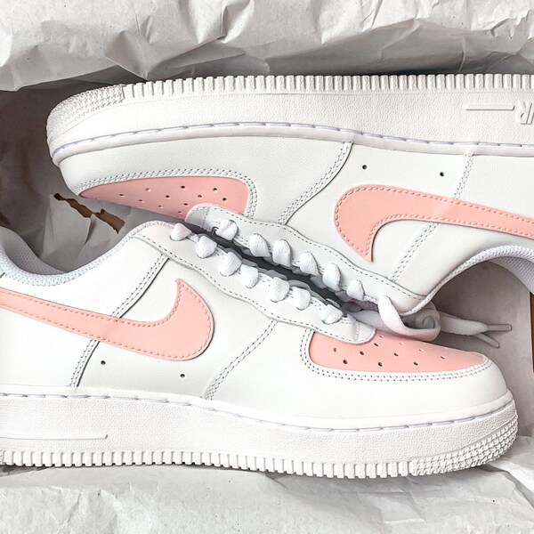 Nike Air Force Pink Barbie - Etsy
