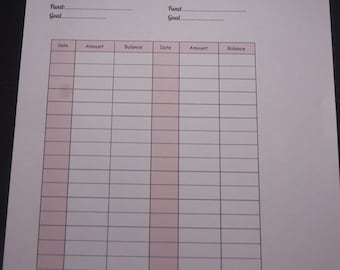 Sinking Funds Tracker