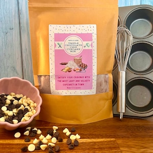 Triple Chocolate Chip Cupcake Mix