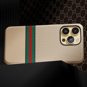 Funda De Lujo Para iPhone 14/ 13/ 12/ 11 Pro Max Gu-cci