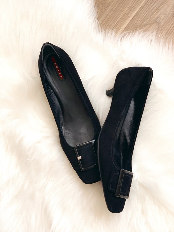 PRADA Kitten Heel Vintage Shoes | Prada Vintage Sh