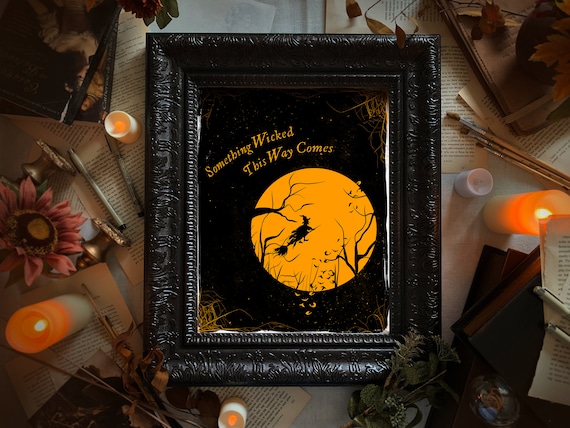 Witch Halloween Art Print - Halloween Art - Halloween Witch - Gothic Print