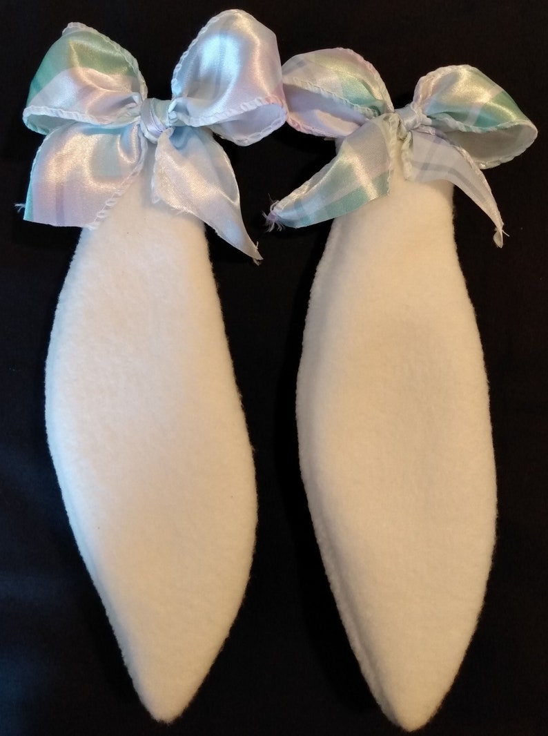 easter basket stuffers bunny bow easter hair clips Bunny ears easter accessories