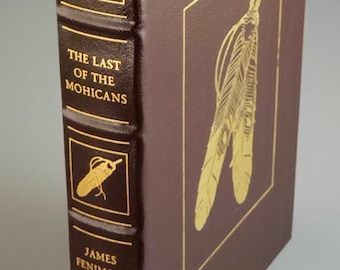 El último mohicano, primera edición encuadernada en piel de Easton Press, 1979.