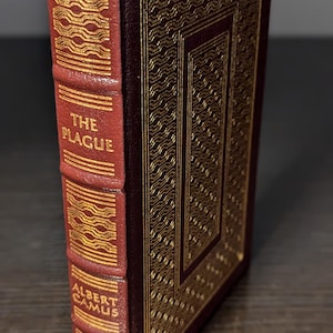 Easton Press The Plague by Albert Camus 2011 First Edition, First Printing. Leather bound.
