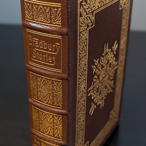 Easton Press *Signed* Bradbury Stories by Ray Bradbury 2003, First Edition, First Printing. Leather bound.
