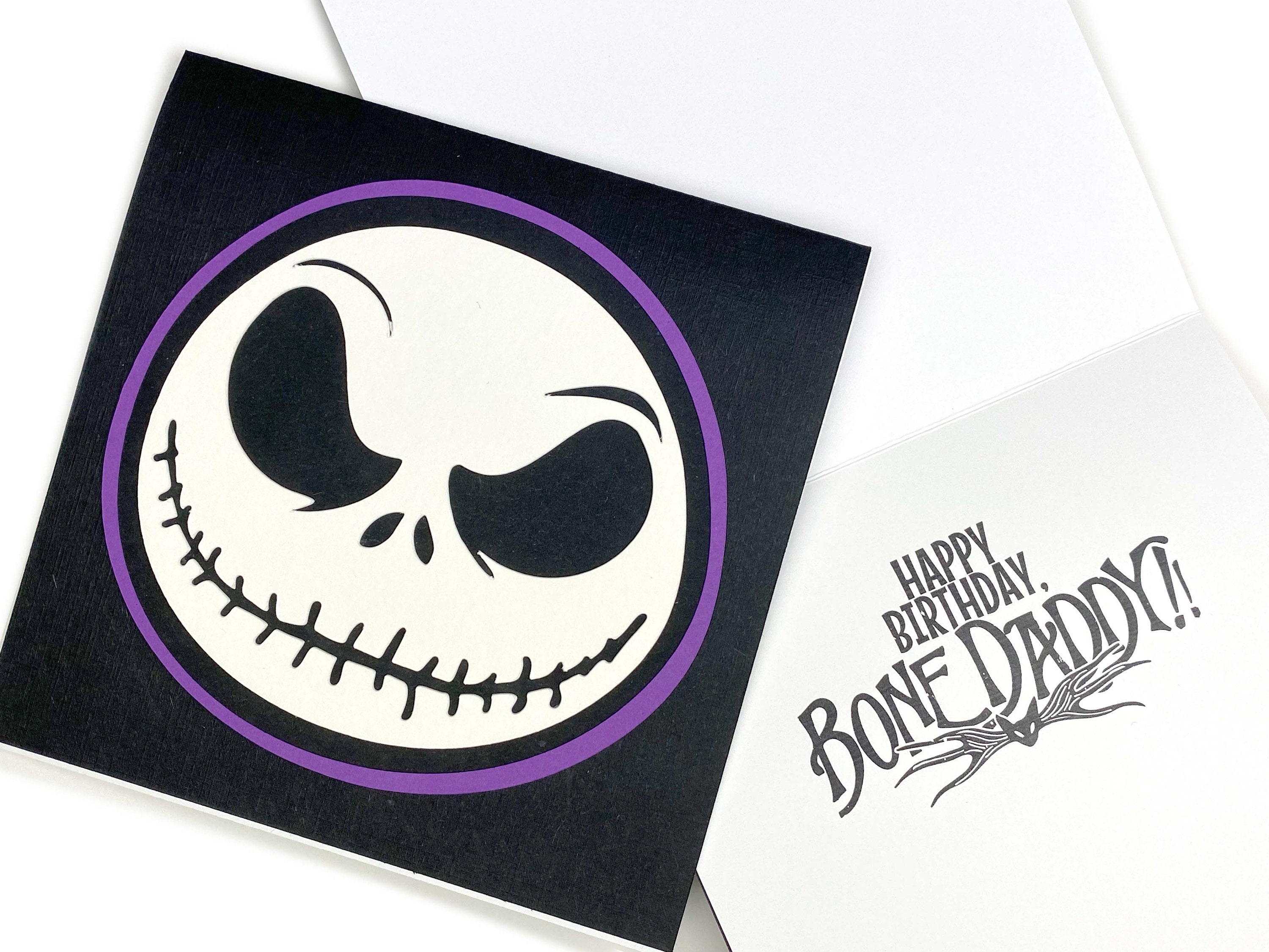 Jack Skellington Happy Birthday Card