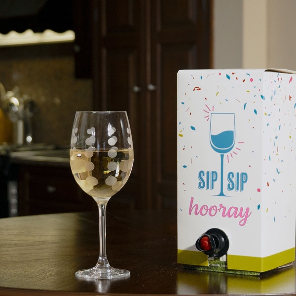 The Wine Box Box - Sip Sip Hooray