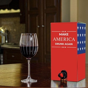 The Wine Box Box - Make America Drunk Again