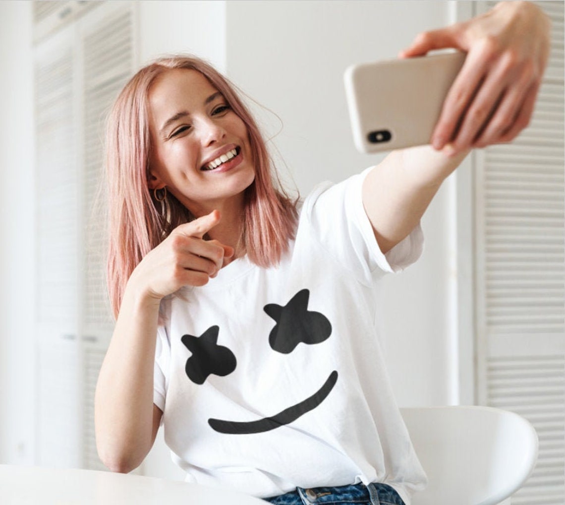 Marshmello T-Shirt Unisex T-Shirt Women T-Shirt Men T-Shirt | Etsy