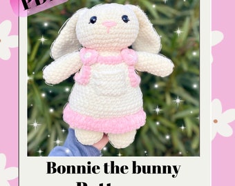 Crochet Bonnie the Bunny Pdf Pattern