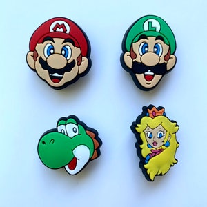 Set of 4 character shoe charms