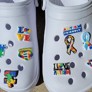 Autism Awareness Shoe Charms