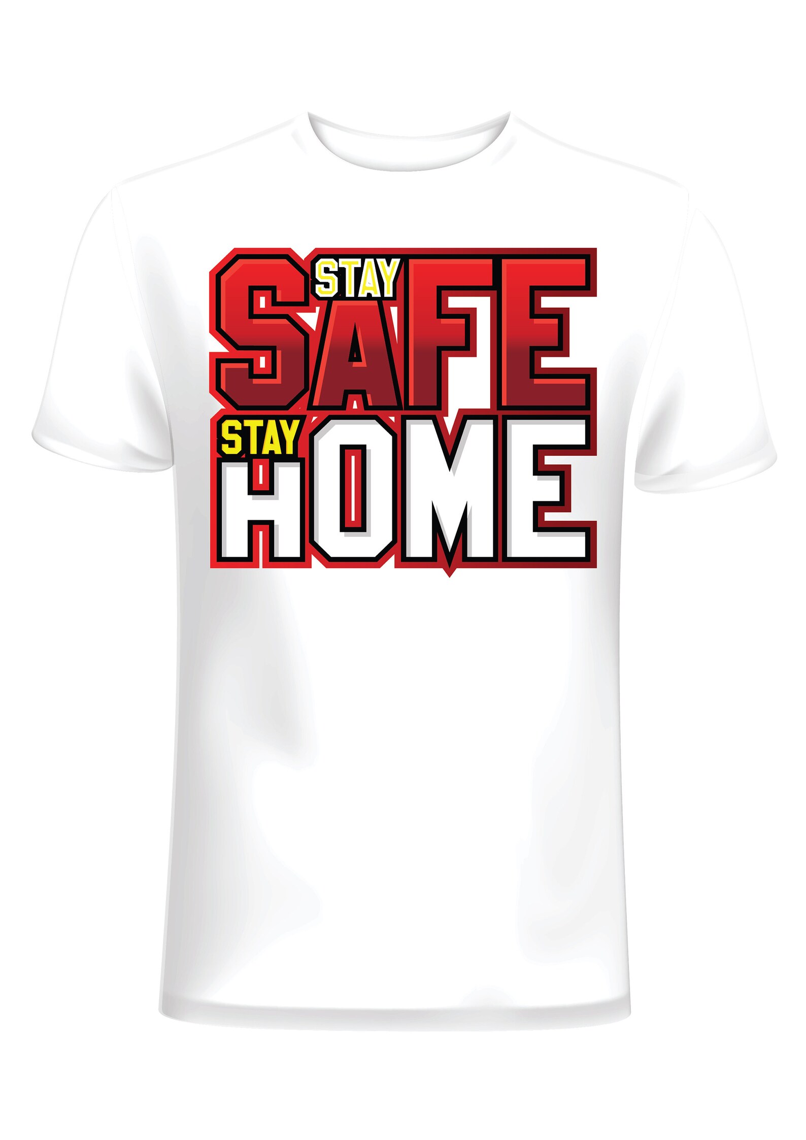 Stay Safe Stylish Tshirts Themed Printed Cotton Unisex Etsy