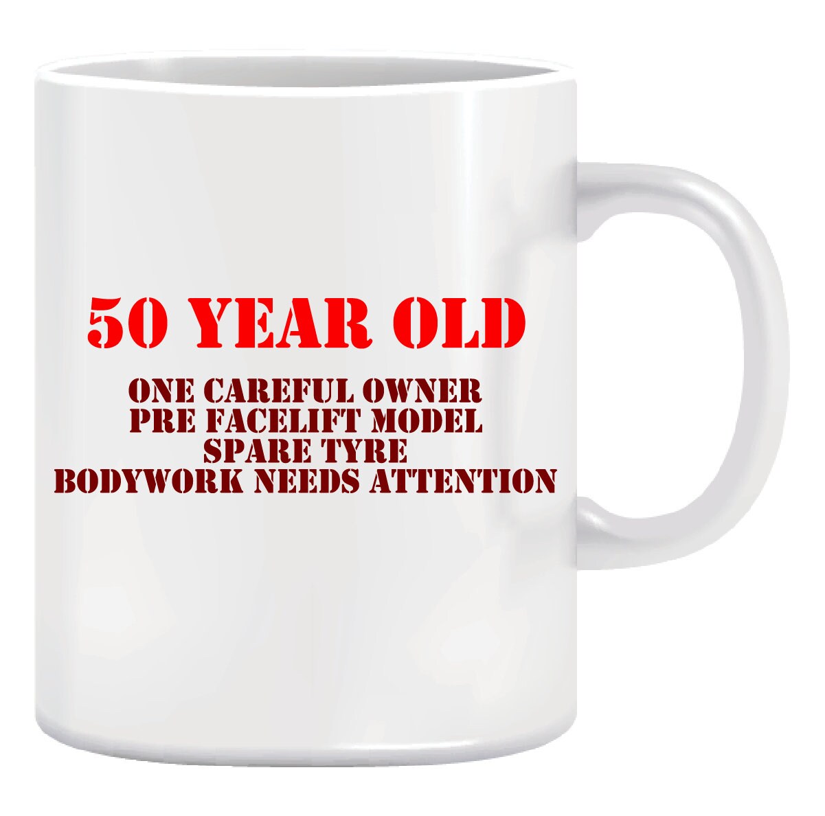 50 Year Old Stylish Themed Printed Coffee Mugs Tea Mugs Etsy