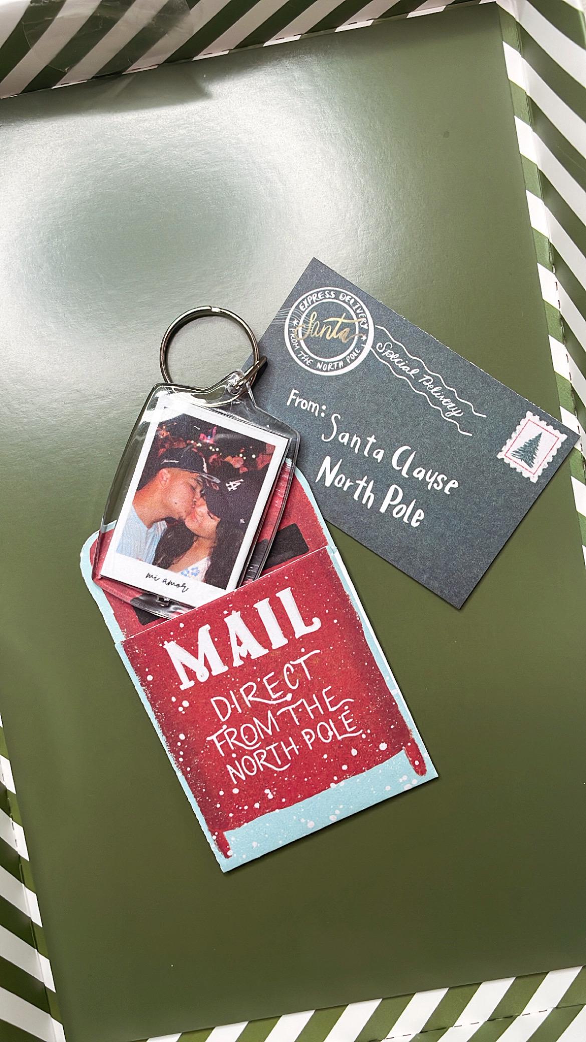 Personalized Photo Keychain, Key Ring, for Anniversary, Christmas Gift, Stocking Stuffer, Matching, Girlfriend, Boyfriend, Best Friend