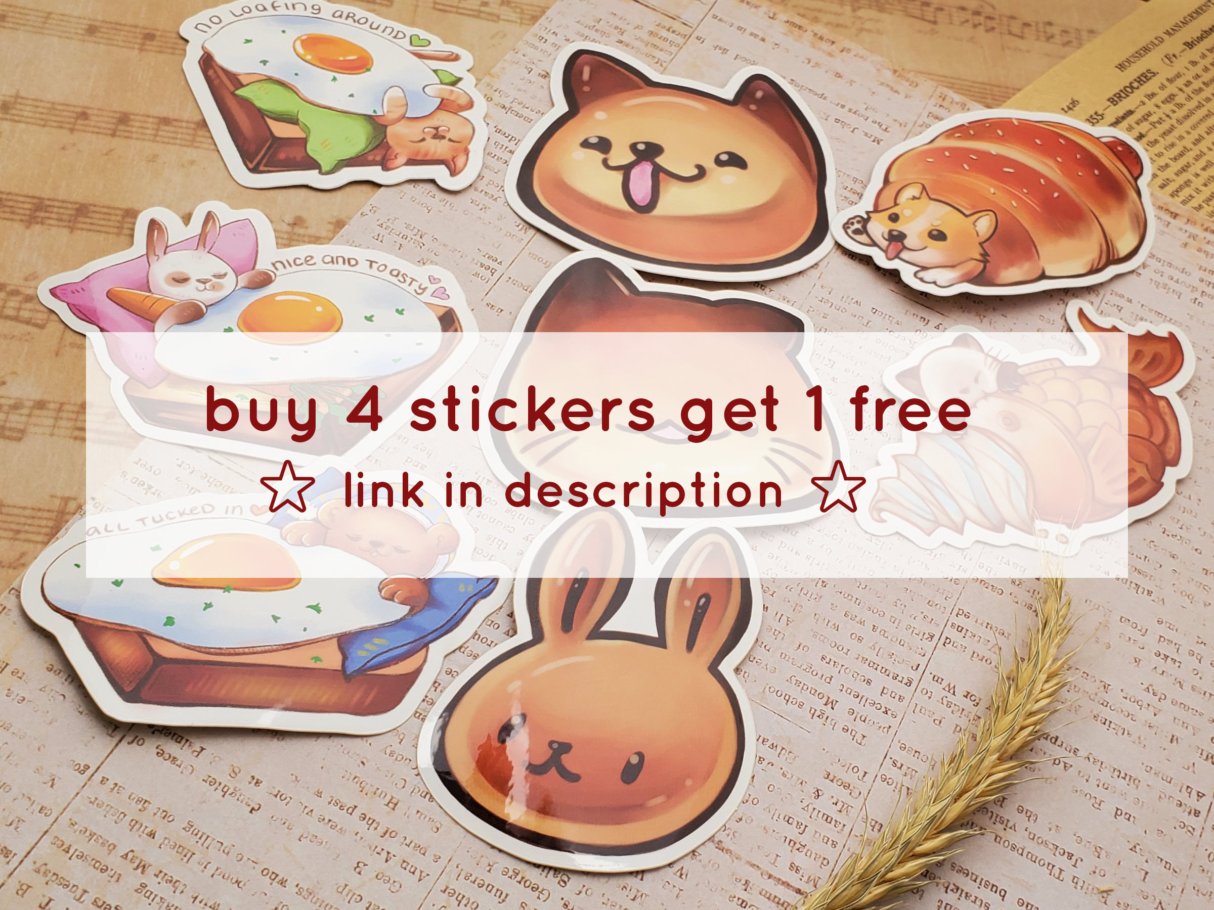 Cherry Blossom Bunny Sticker Gift for Rabbit Lovers Bunny - Etsy