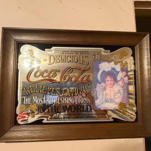 Coca Cola Vintage Mirror - Etsy