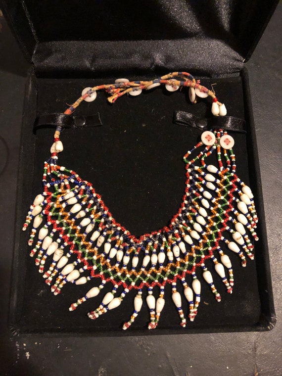 gorgeous handmade beaded necklace