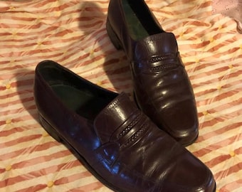 Vintage Men's Dark Brown Florsheim dress Shoes