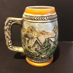 Vintage German Style  Beer Stein