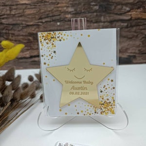 Star Mirror Magnet, Baby Shower Favors, Wedding Party Favors, Sweet 16 Gift, Personalized Mirror Magnet, Acrylic Mirror, For guests in bulk.