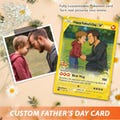 Father's Day Pokemon Card, Custom Pokemon Card, Gift For Dad, Father's Day Gift, Custom Pokemon Present