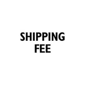 May include: Black text on a white background reads "SHIPPING FEE". The text is in a bold, sans-serif font. The image is a simple graphic, likely for an e-commerce listing.
