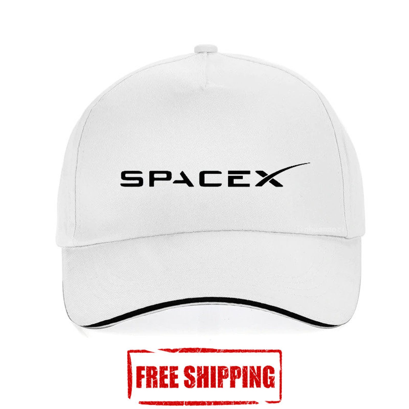 SpaceX Logo cap Men Women 100 cotton car Baseball caps Unisex Etsy