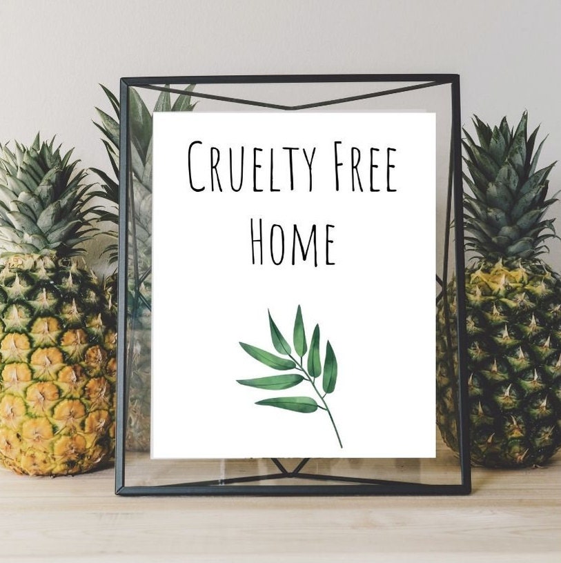 Vegan art Vegan Posters Vegan Prints Vegan Wall Decor Etsy