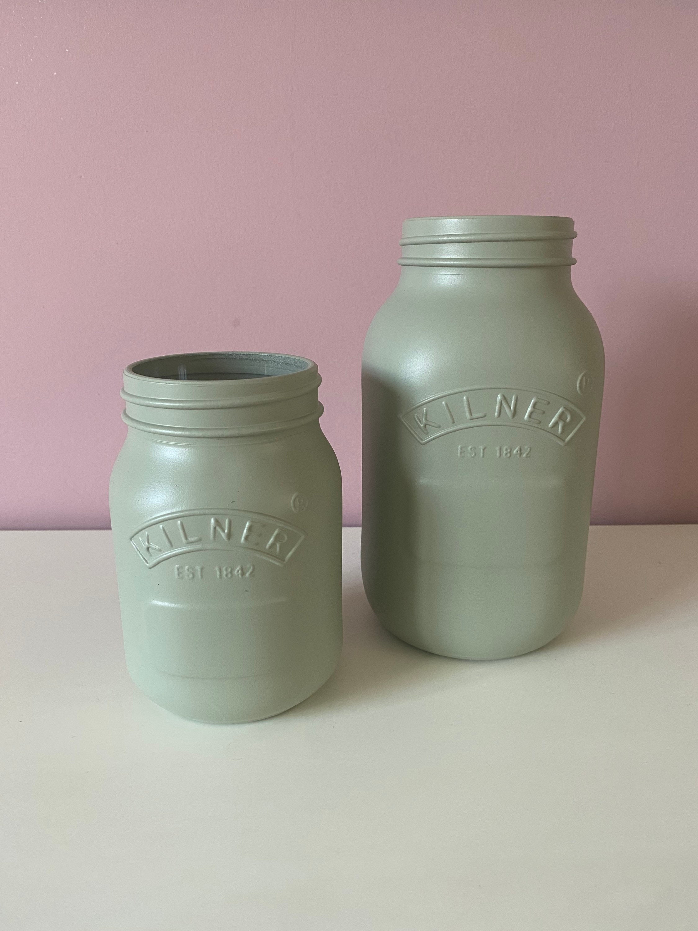 Farrow & Ball Hand Painted Kilner Jars Etsy
