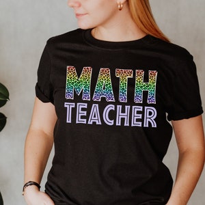 Teacher Shirts, Teacher Life, Math Teacher, Teacher Appreciation Gift, Back To School Teach T-shirt, Teacher Teams Shirt, Elementary Teacher