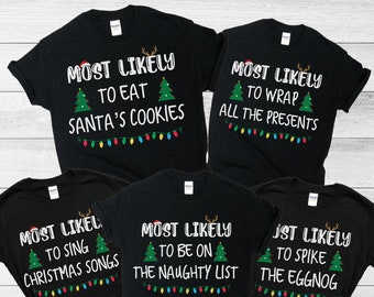 Family Christmas Pajamas, Matching Family Christmas Pajamas Family, Holiday Pajamas, Christmas PJs Family, Family Christmas Shirts, Group