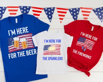 Family Matching 4th of July Tees, American Shirts, 4th of July Gifts, Fourth of July Apparel, 4th of July Outfits, 4th of July Family Shirts