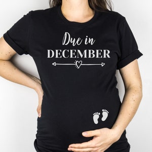 Pregnancy Announcement Shirt, Maternity Shirt, Funny Maternity Shirt, Pregnancy Shirt, Mom to be, Baby Announcement, We&#39;re Pregnant Tshirt