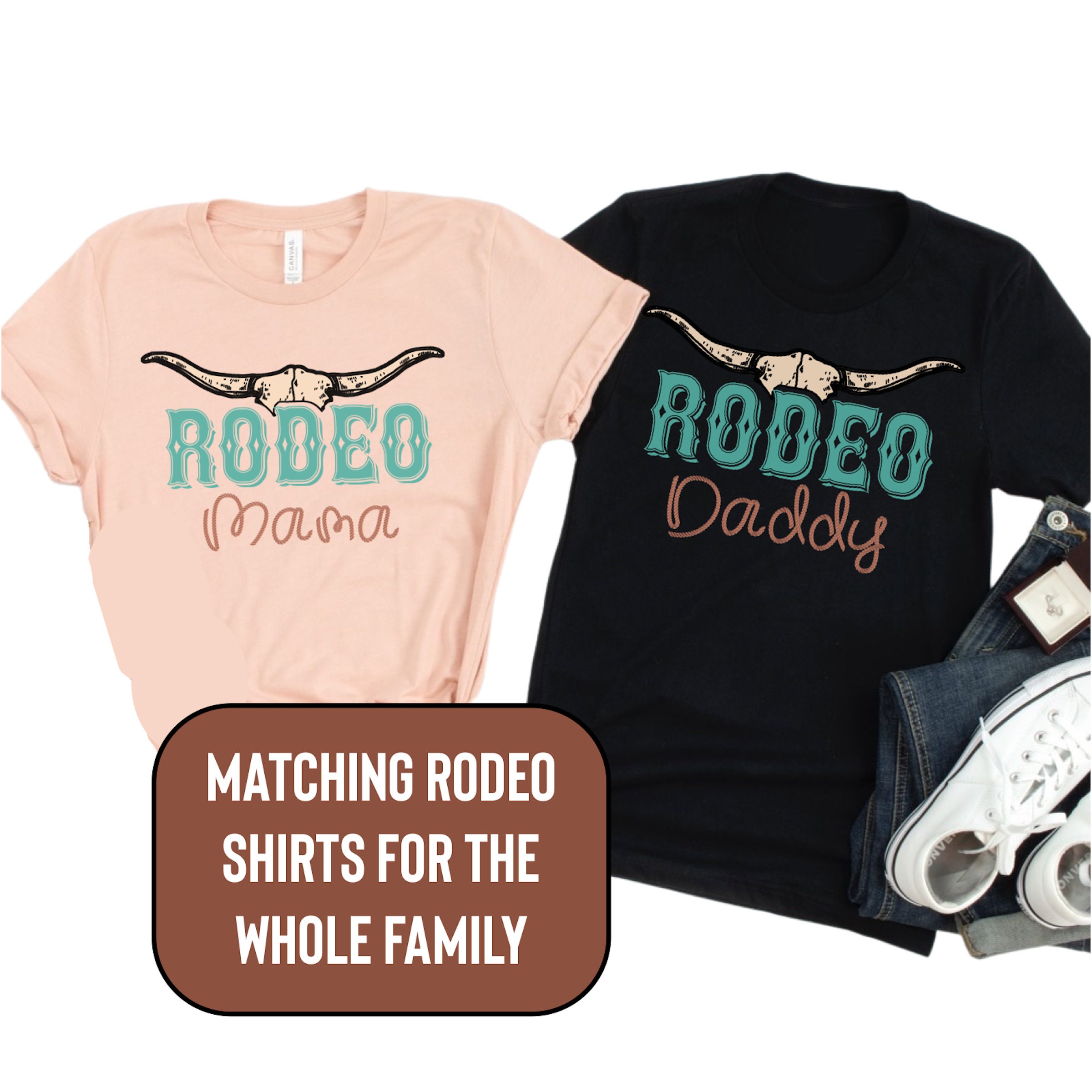 Family Matching Rodeo Shirts - Rodeo Matching Shirts, Family Rodeo ...