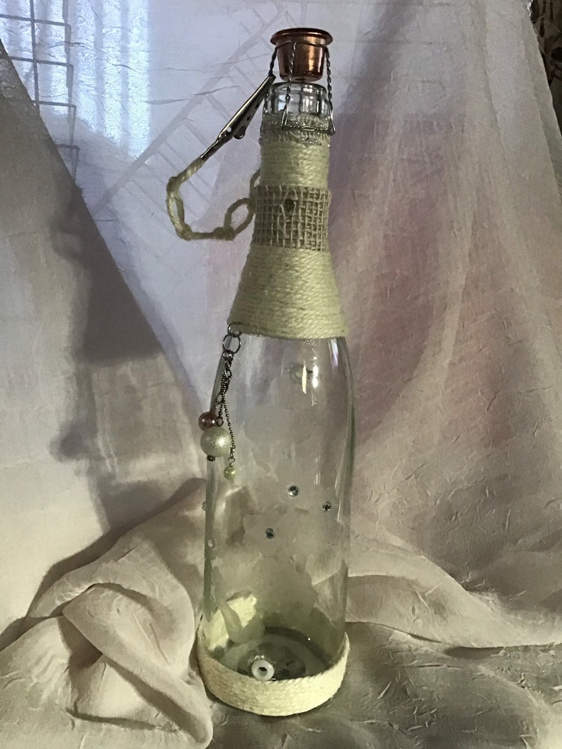 Glass Bottle Incense Burner Etsy