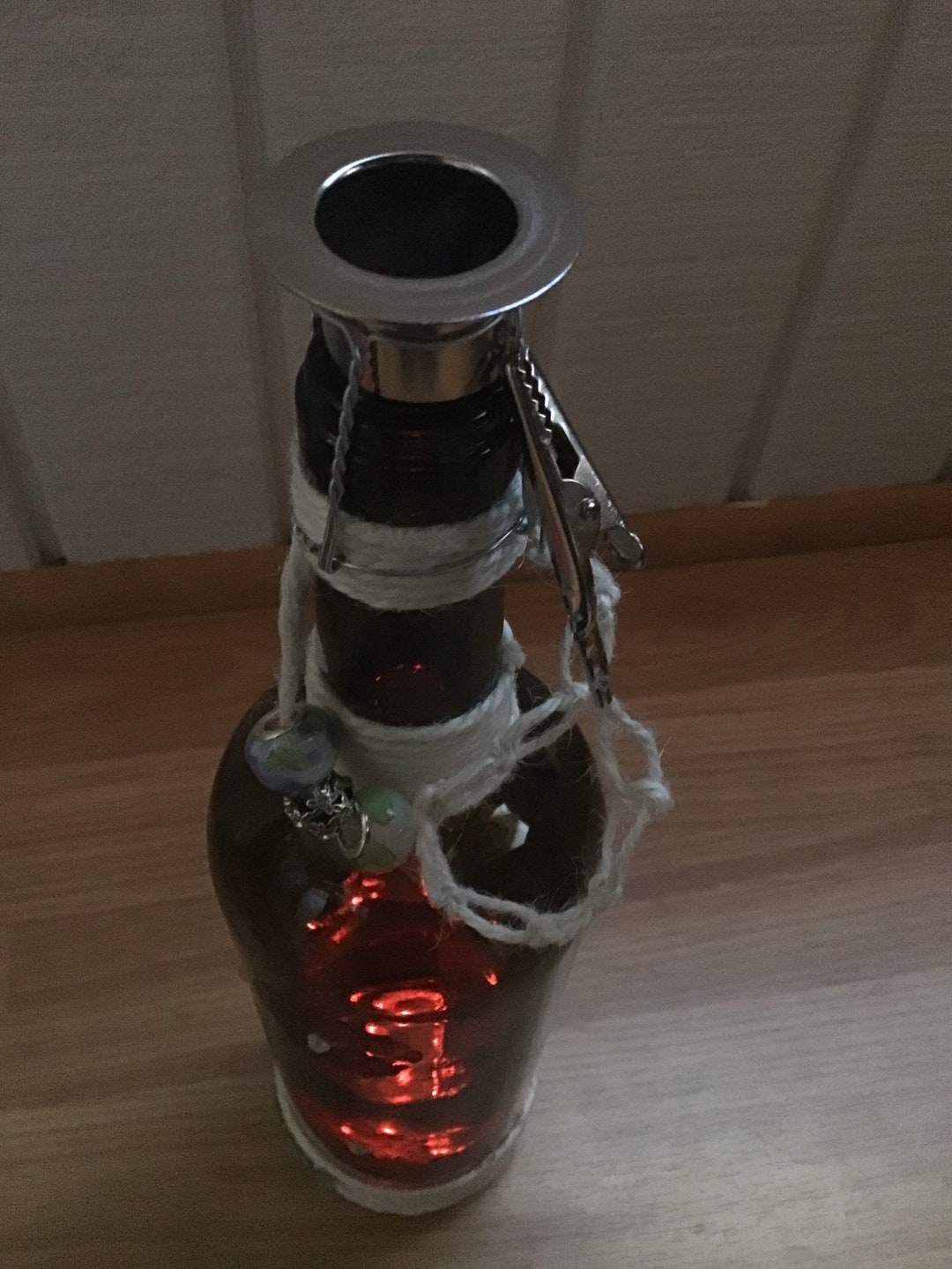 Glass Bottle Incense Burner Etsy