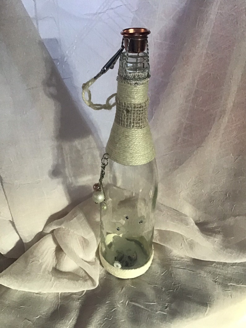 Glass Bottle Incense Burner Etsy