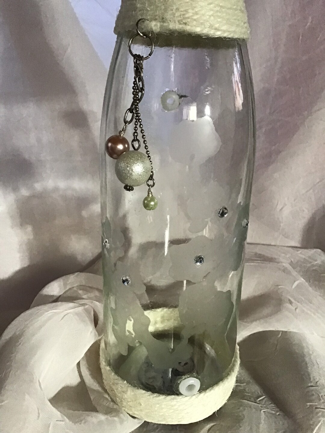 Glass Bottle Incense Burner Etsy