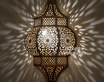 Set Of 2 Lamps Moroccan Wall Lamps Sconces Fixture Wall Lights Handmade,Home Decor