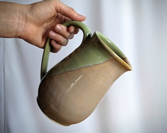 Beachy Green Pitcher