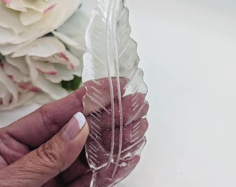 Natural Clear Quartz Feather ~ Healing Crystals ~ Metaphysical Crystals
