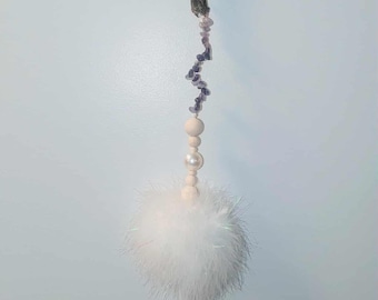 LETTING GO ~ Divine Energy Cleansing Crystal Wall Hanger ~ Metaphysical Art ~ Spiritual Decor