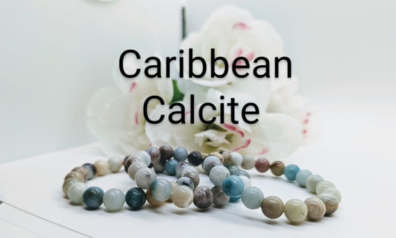 Caribbean Calcite Gemstone Energy Bracelet