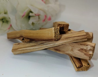 Natural Palo Santo Wood Sticks from Peru ~ Palo Santo Incense Sticks ~ Ethically Harvested ~ Smudging ~ Cleansing ~ Meditation ~ Wood Aroma