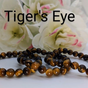 Tiger's Eye Gemstone Energy Bracelet